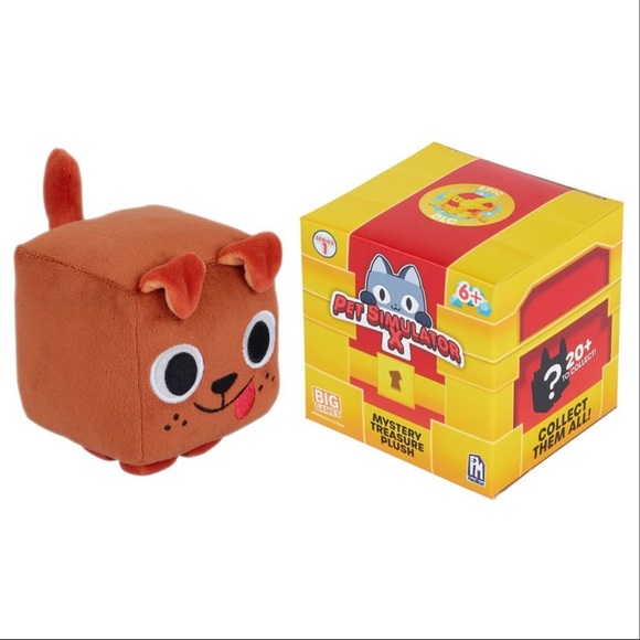 Roblox BIG GAMES Pet Simulator X Mystery Treasure Metallic Plushie DLC Code - Picture 8 of 11